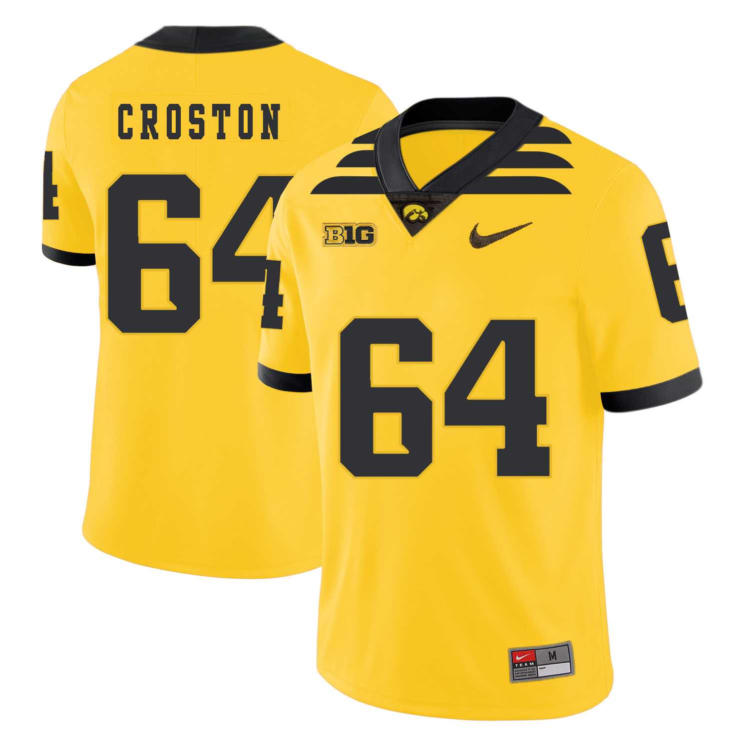 Iowa Hawkeyes 64 Cole Croston Yellow College Football Jersey Dzhi,We sell and wholesale Iowa Hawkeyes 64 Cole Croston Yellow College Football Jersey Dzhi on line form chian!